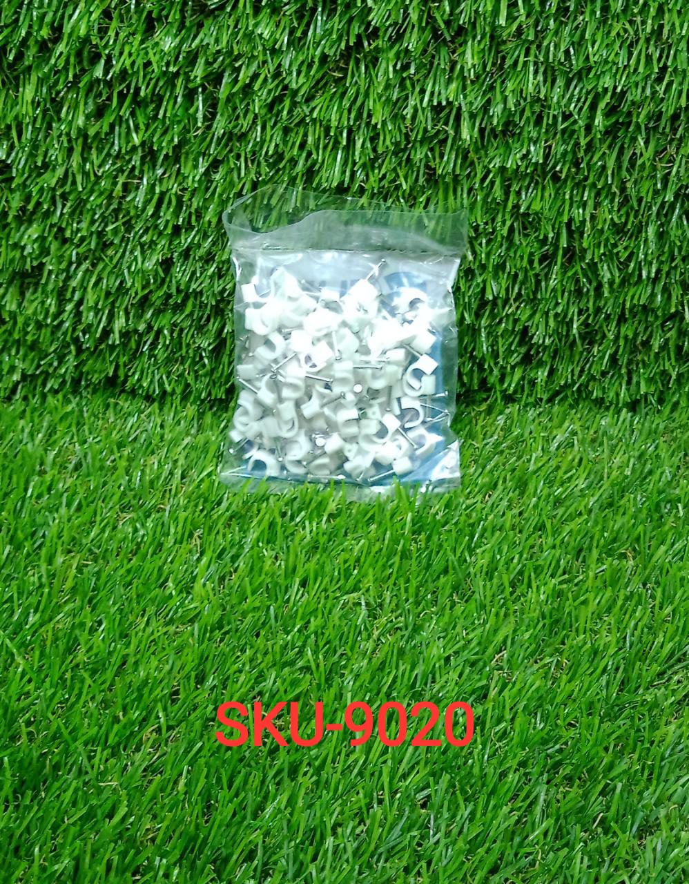100 Pc 6MM Cable Clips for Securing Wires on Walls