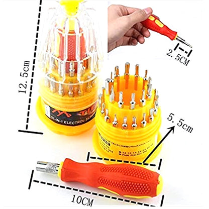 Magnetic 31 in 1 Repairing ScrewDriver Tool Set Kit