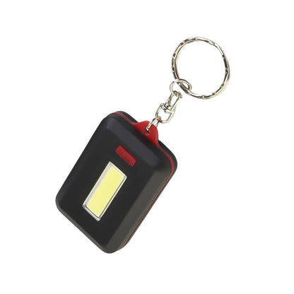 LED Keychain COB Light with Hook & Loop Sticker 3 Light Modes (1 Pc)