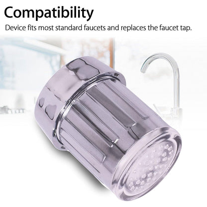 LED Light Stream Faucet Tap Adapter (1 Pc)