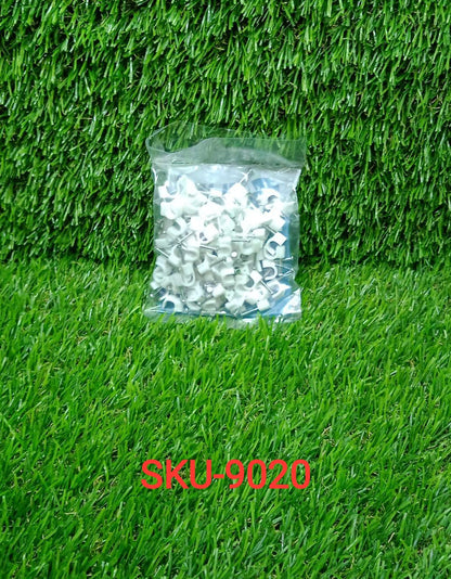 100 Pc 6MM Cable Clips for Securing Wires on Walls