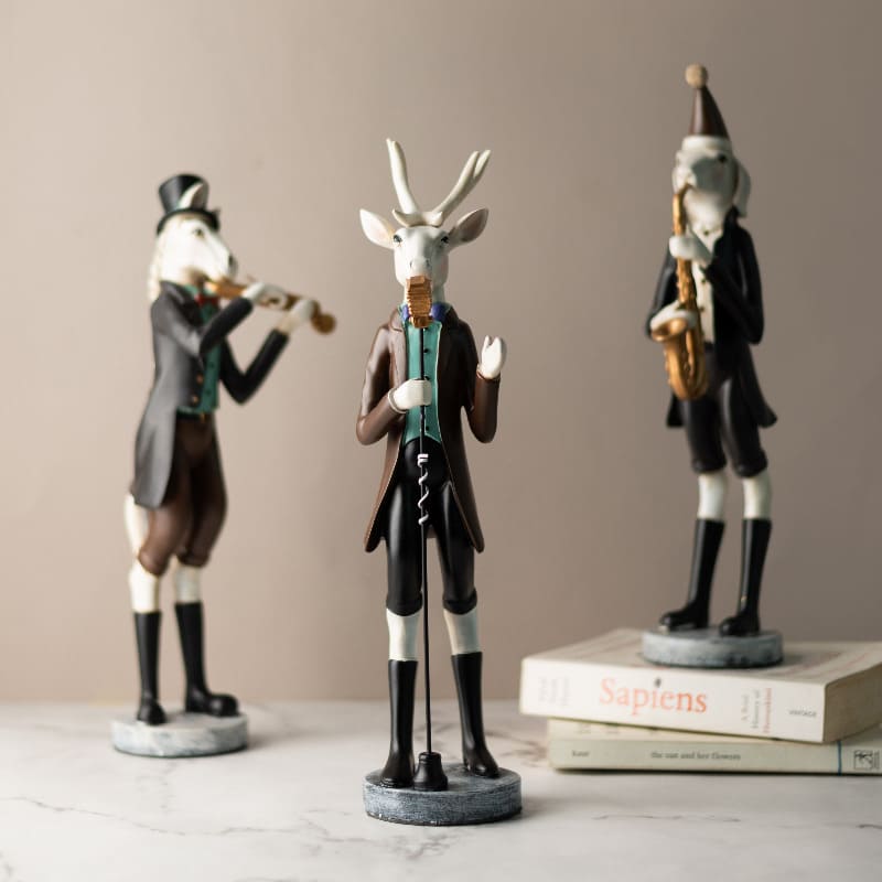 The Gala Band Home DÃ©cor Figurines (Set of 3)