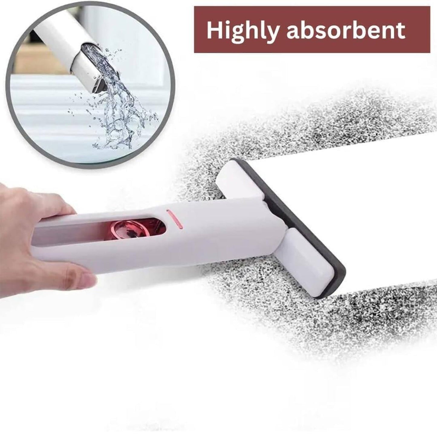 Premium 2-in-1 Window & Car Windshield Wiper - (1 Pc)