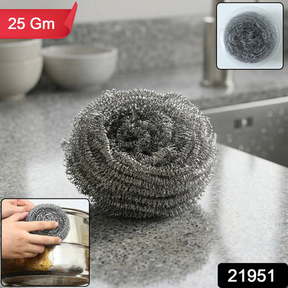 Stainless Steel Scrubber for Kitchen (1 Pc, 25 Gm)