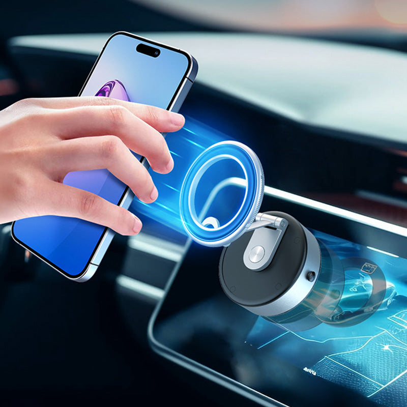 Electric Vacuum Suction Phone Holder